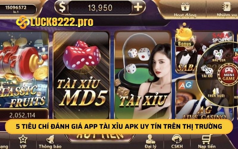 5 Tiêu Chí Đánh Giá App Tài Xỉu Apk Uy Tín Trên Thị Trường