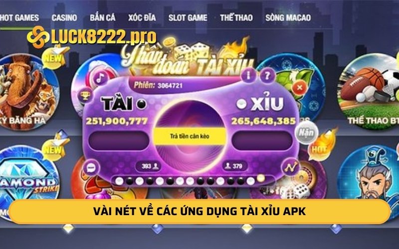 Vài nét về các ứng dụng tài xỉu Apk